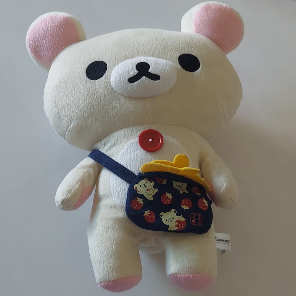 Korilakkuma Blue Bag Plush